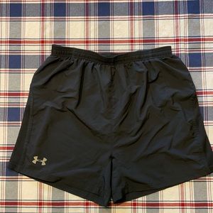 Under Armour men’s L heat gear running shorts
